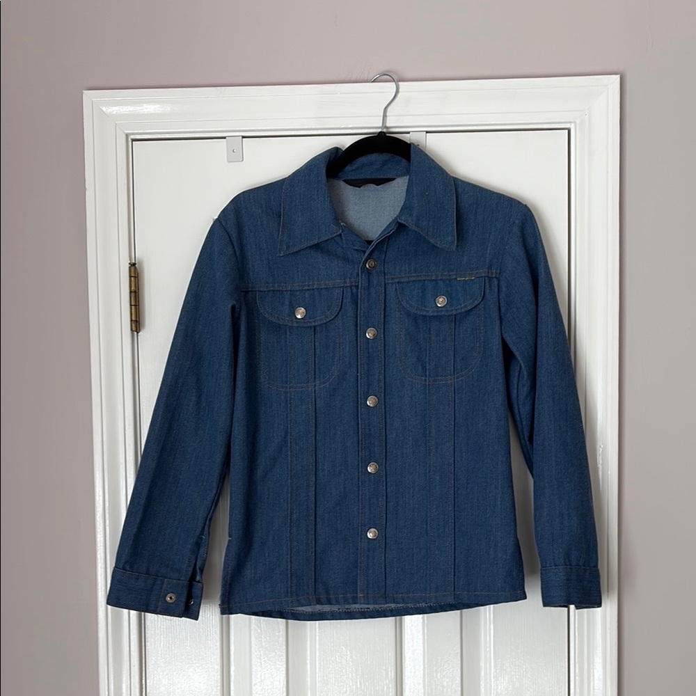 Classic Blue Denim Jean Jacket - Women's